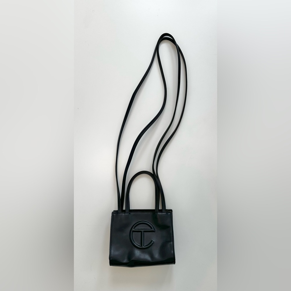 Telfar Small Shopping Bag in Black